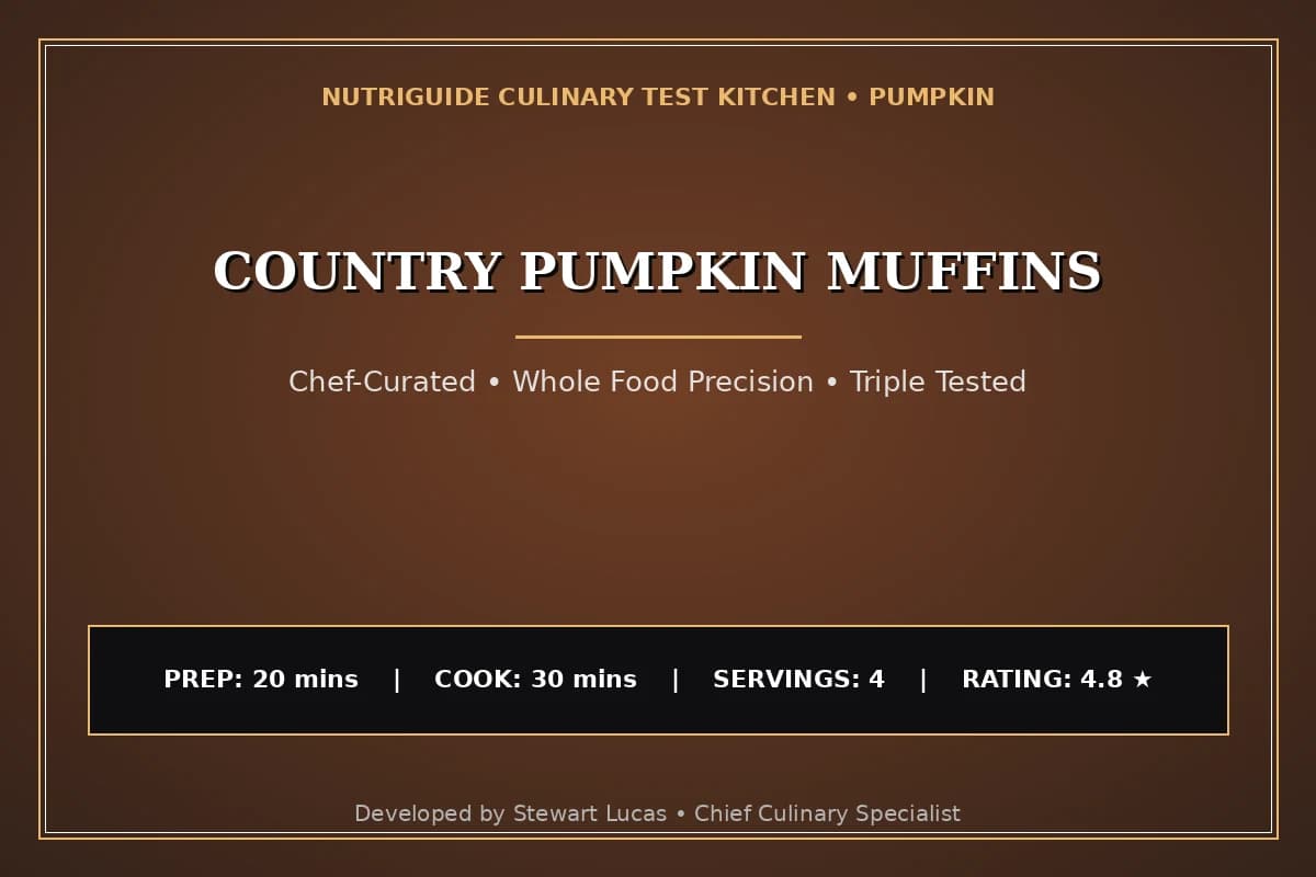 Country Pumpkin Muffins