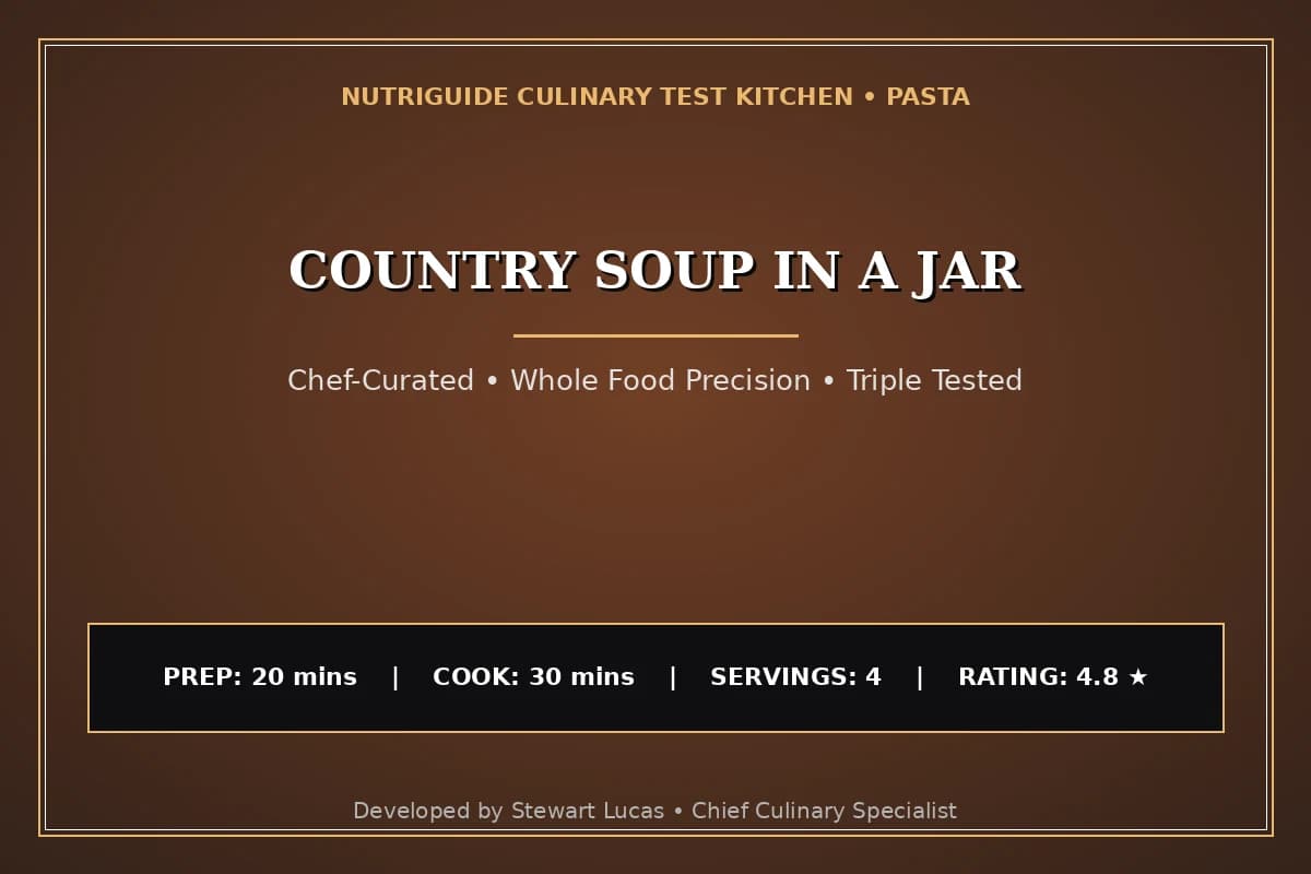 Country Soup In A Jar