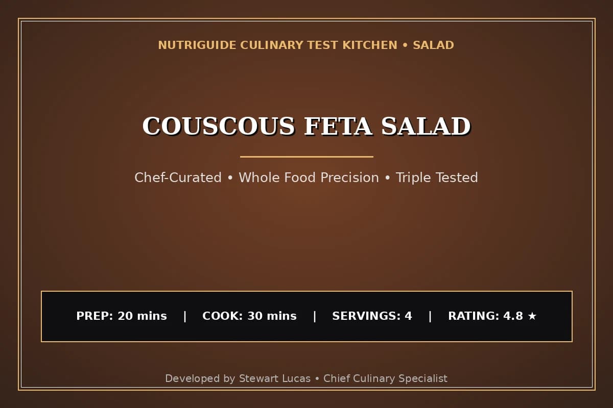 Couscous Feta Salad