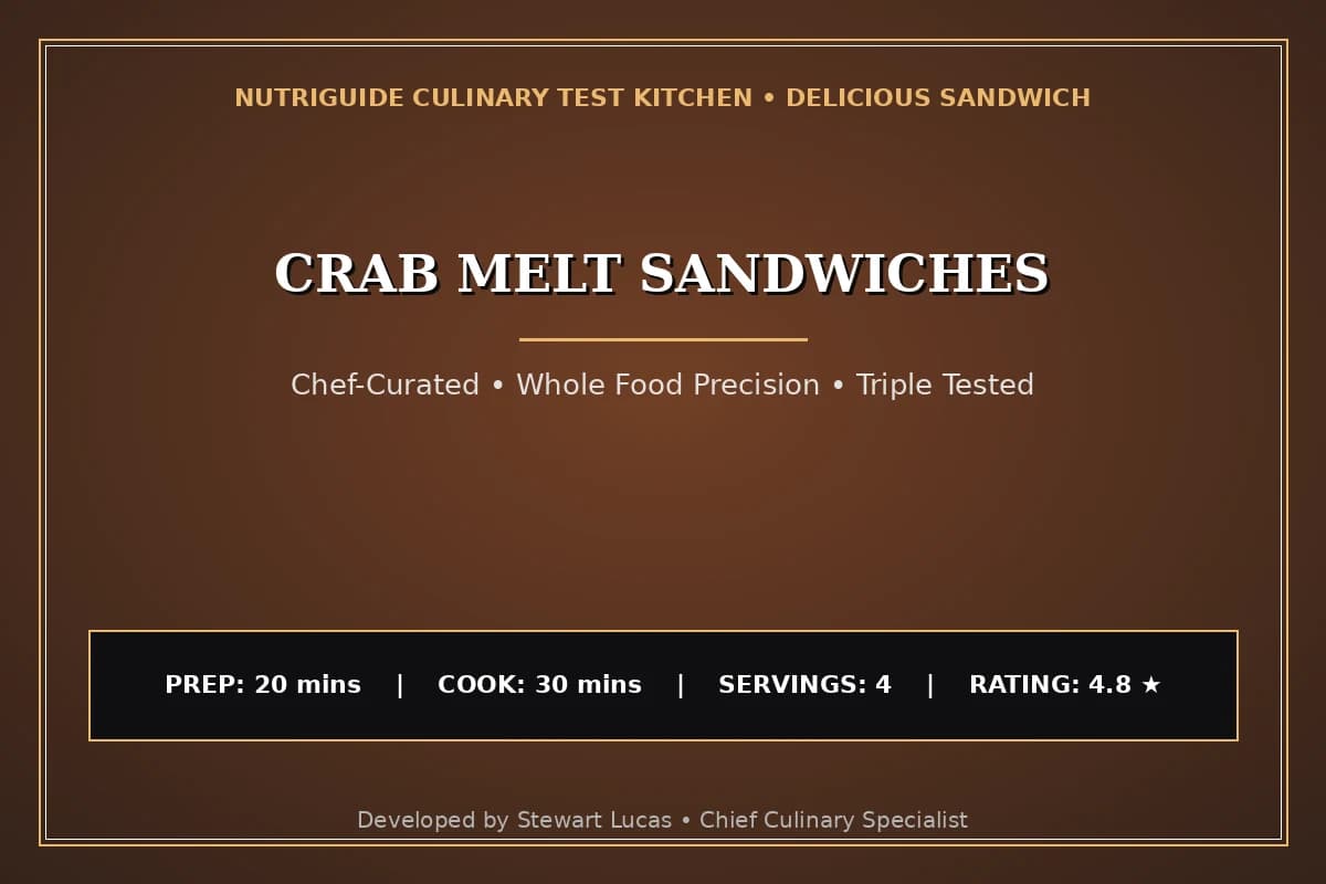 Crab Melt Sandwiches