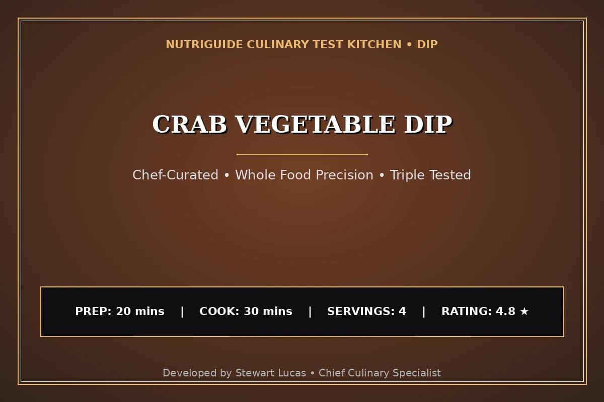 Crab Vegetable Dip