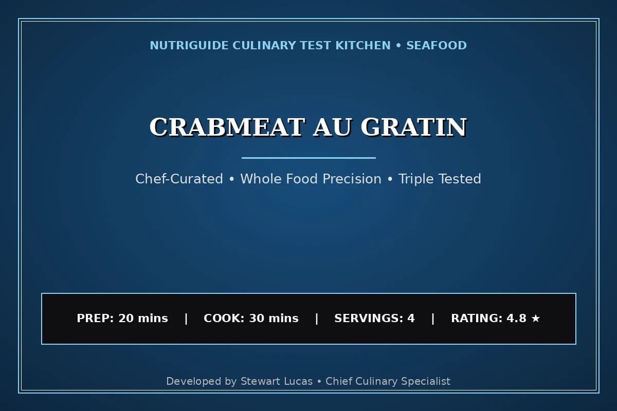 Crabmeat Au Gratin