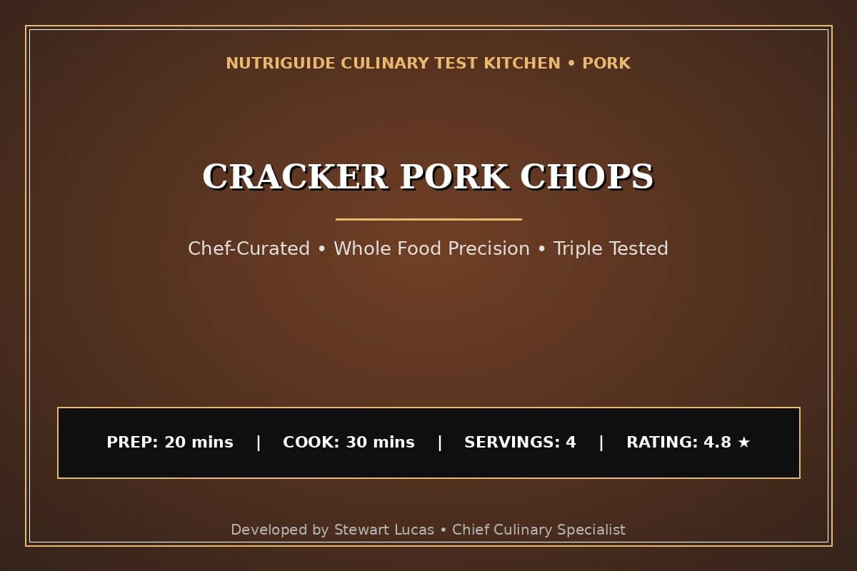 Cracker Pork Chops