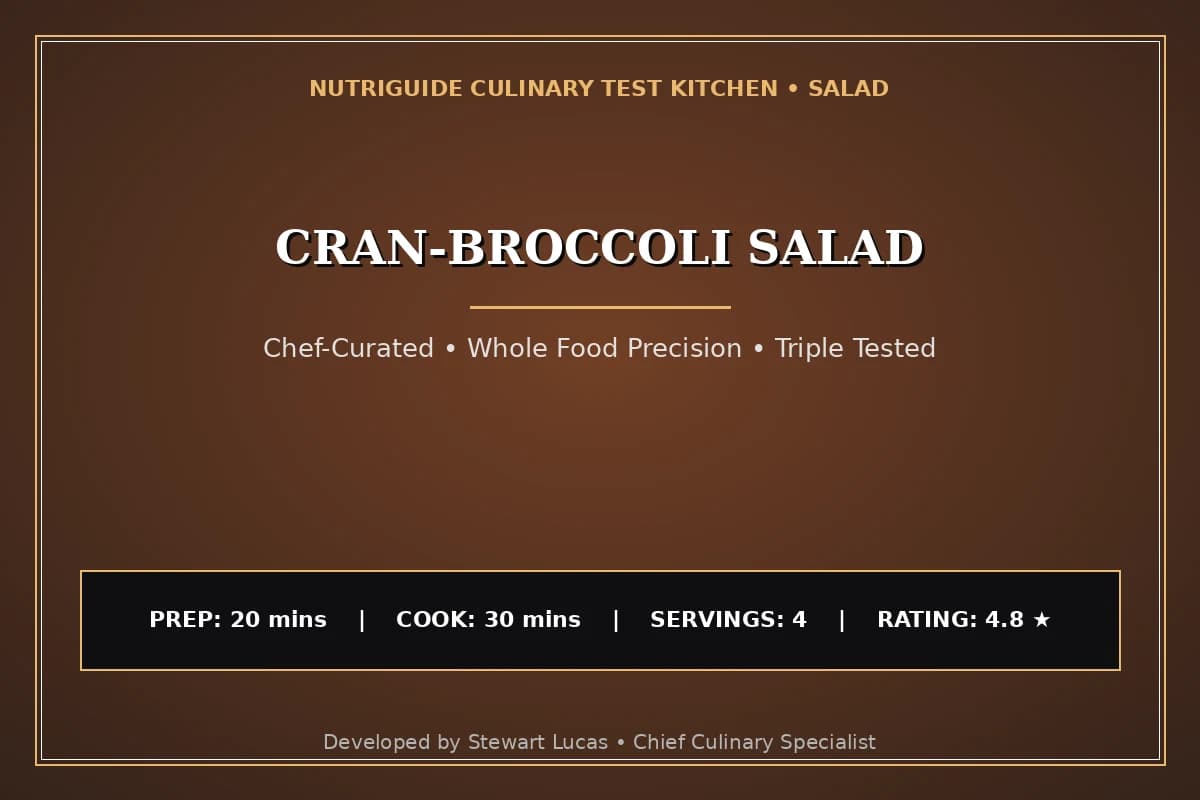 Cran-Broccoli Salad