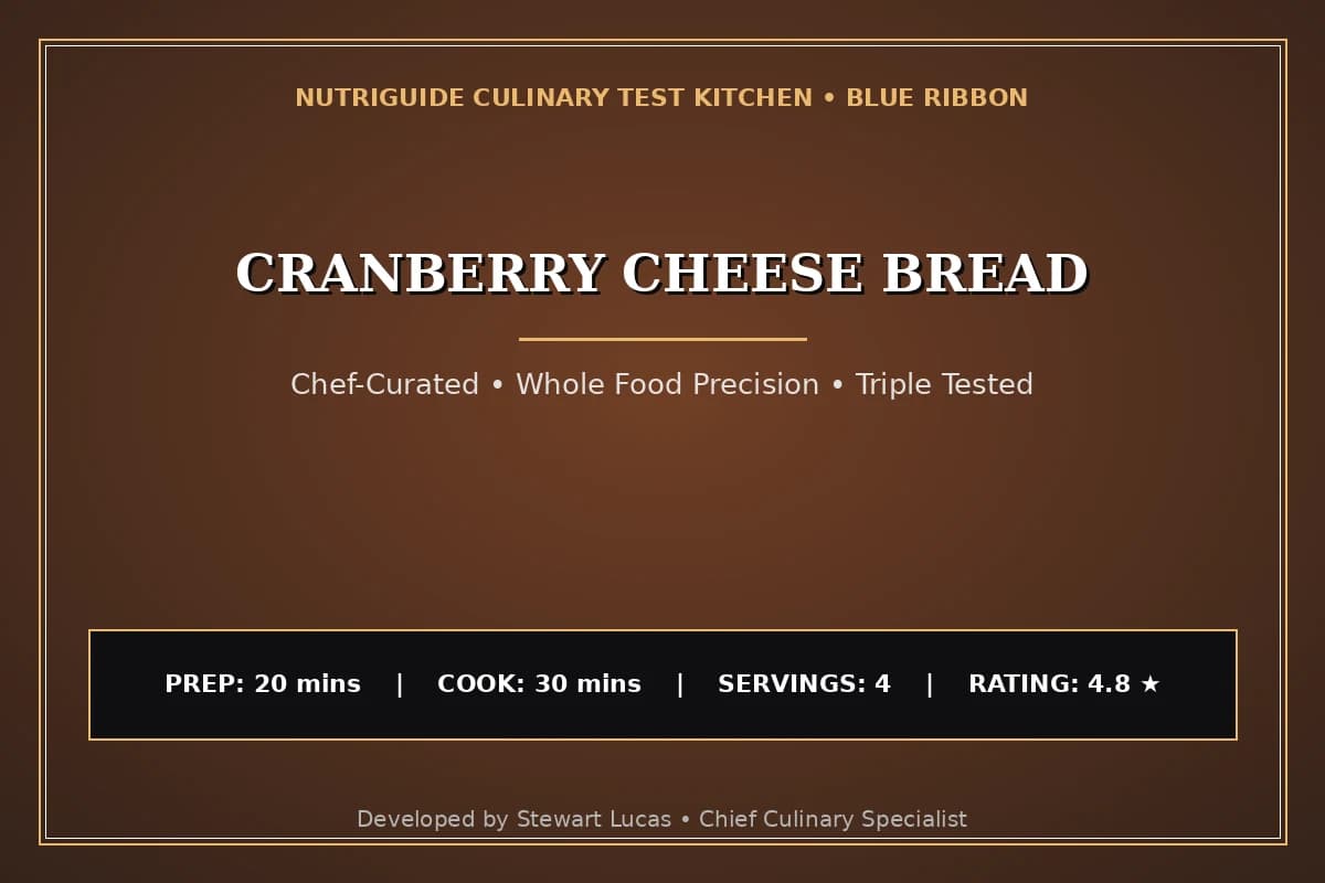 Cranberry Cheese Bread