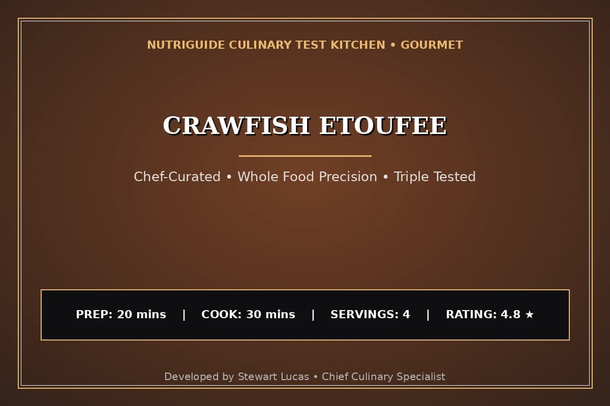 Crawfish Etoufee