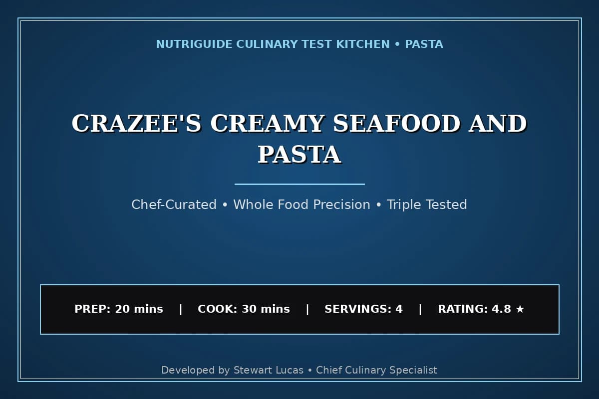 Crazee'S Creamy Seafood And Pasta