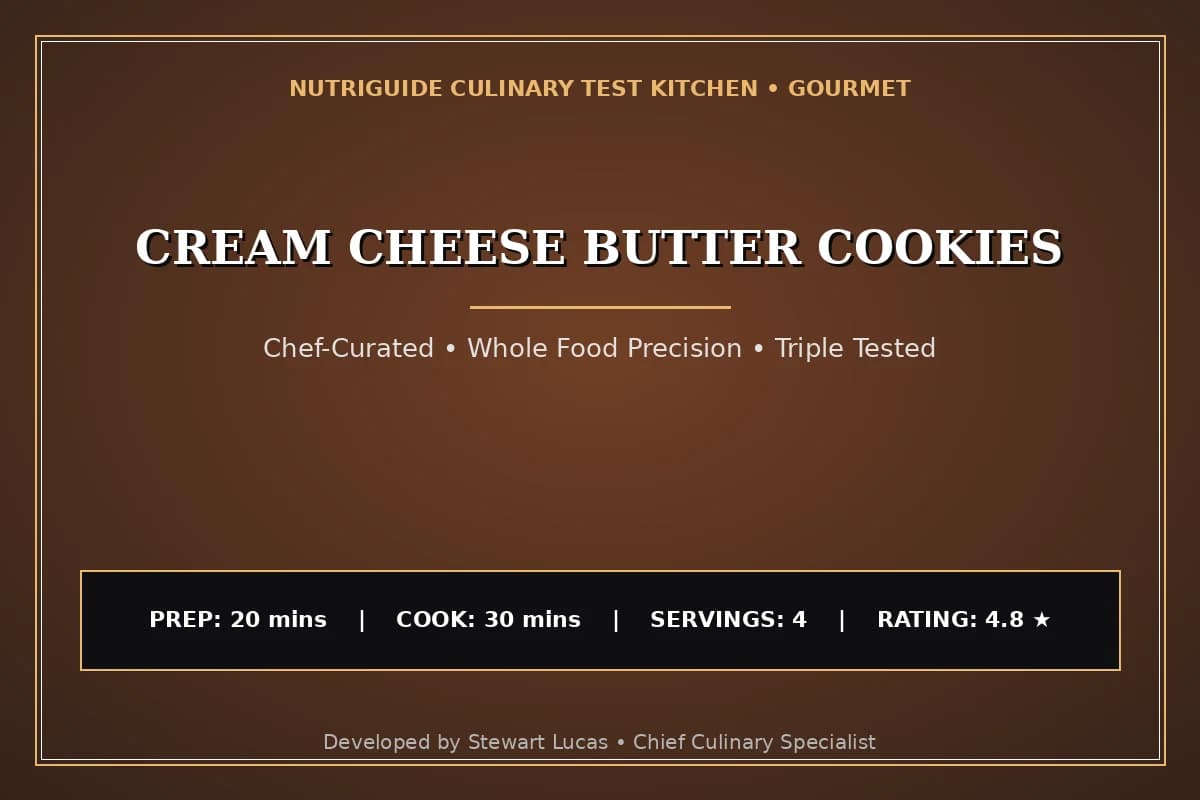 Cream Cheese Butter Cookies
