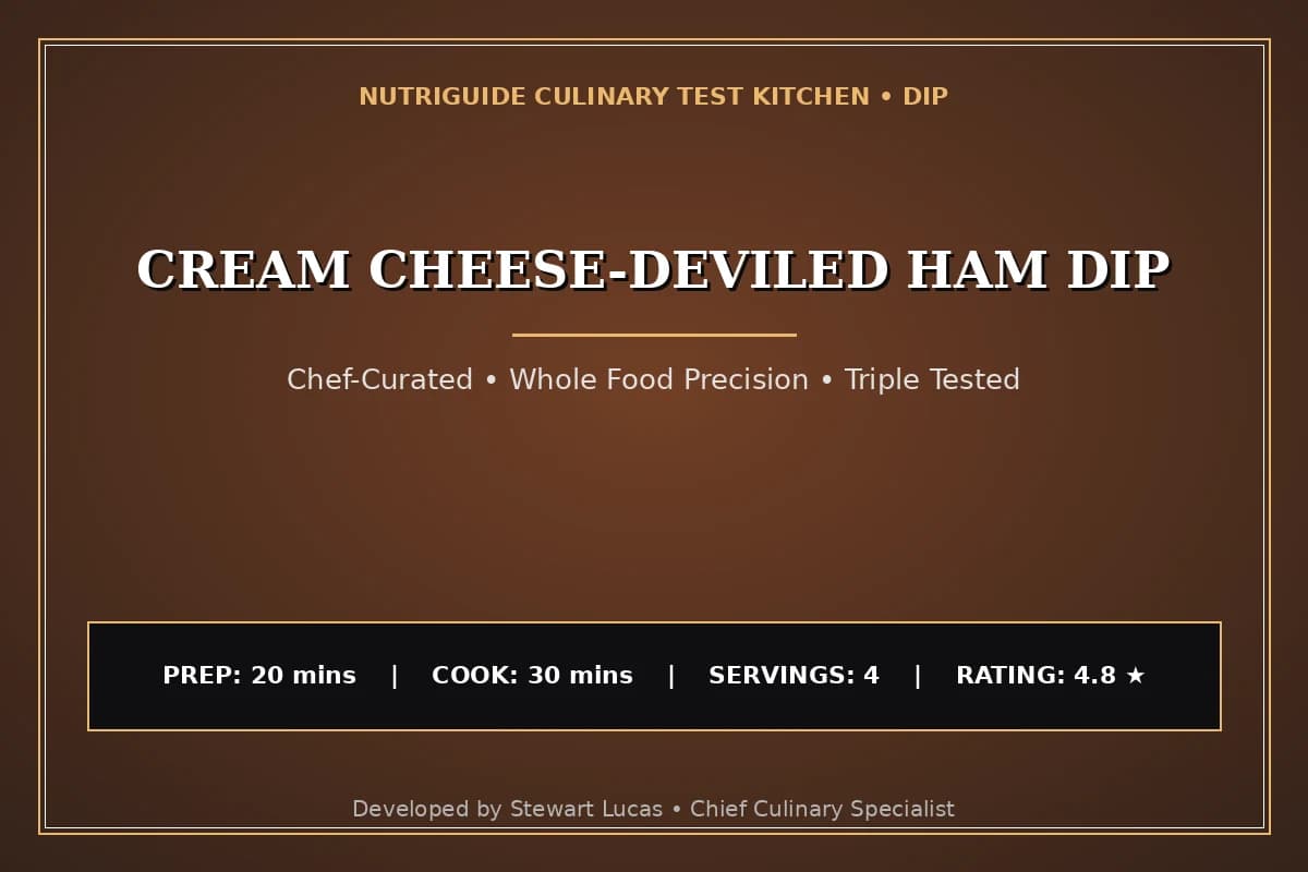Cream Cheese-Deviled Ham Dip
