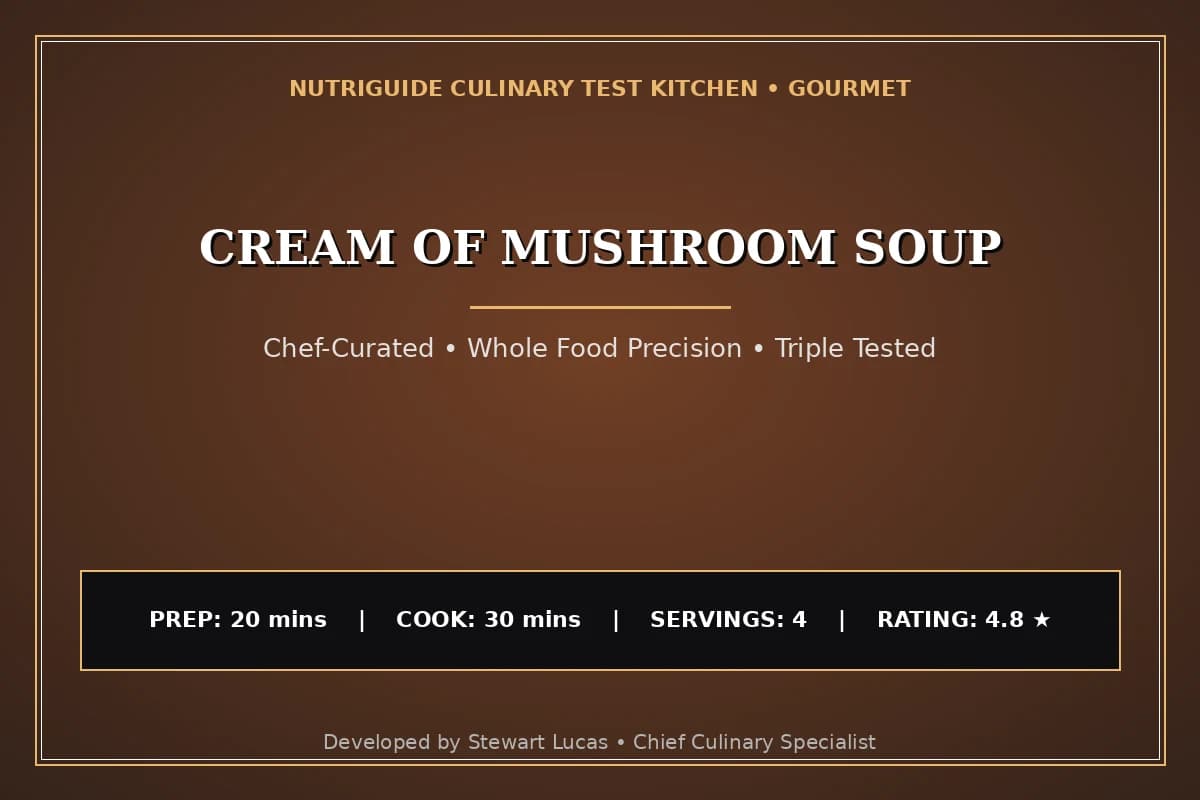Cream Of Mushroom Soup
