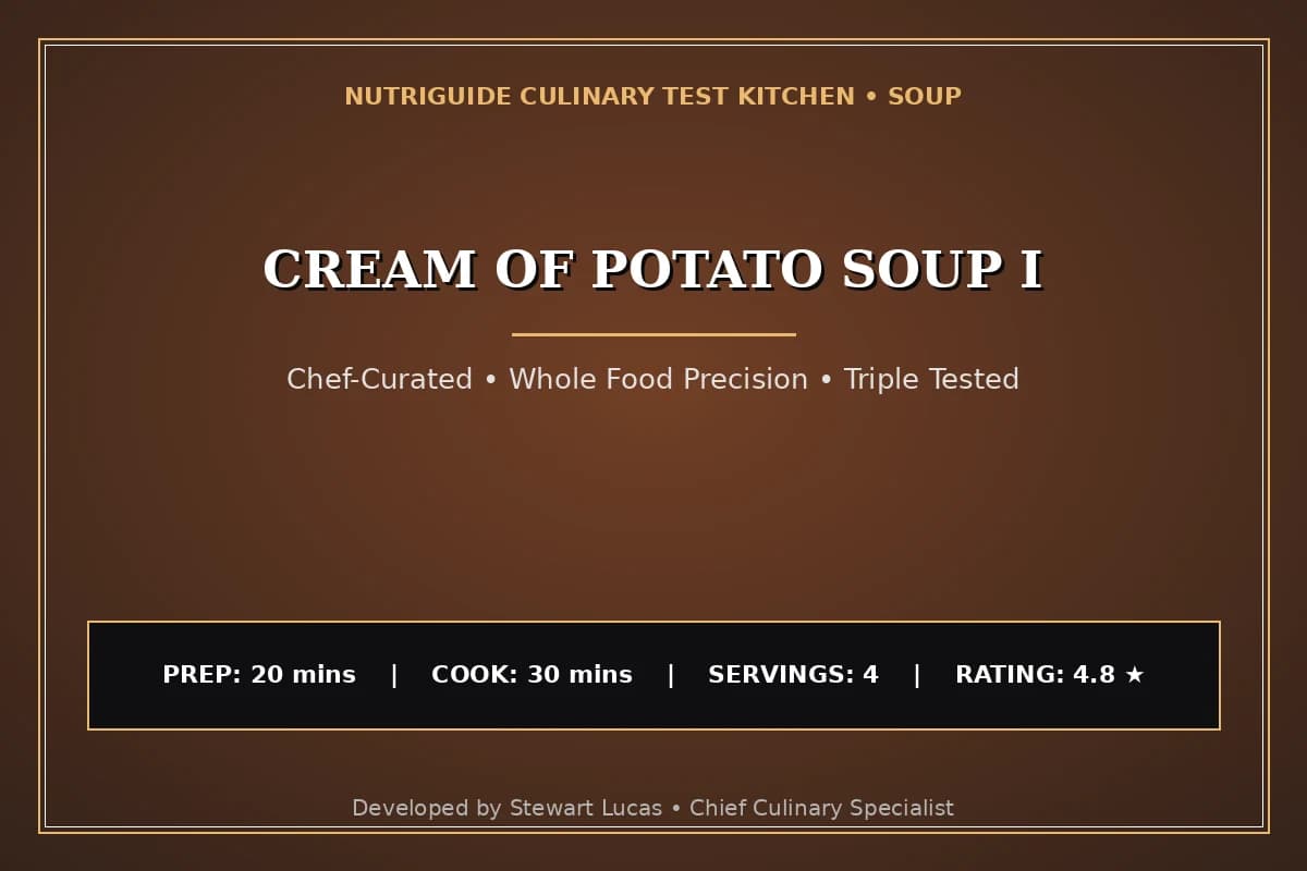 Cream Of Potato Soup I