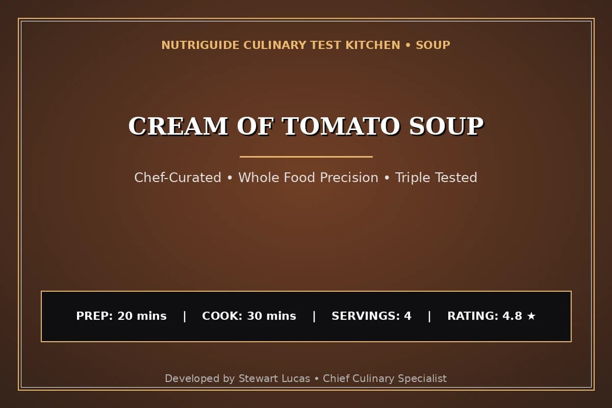 Cream Of Tomato Soup