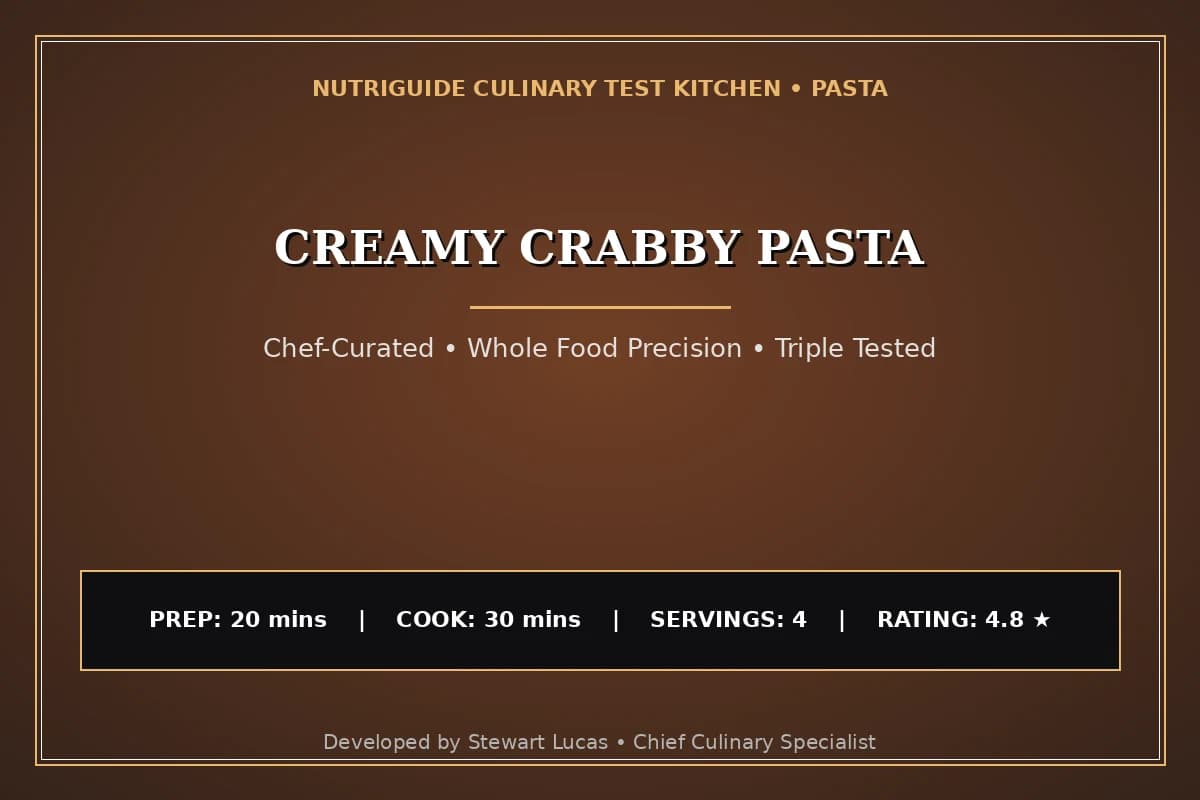 Creamy Crabby Pasta