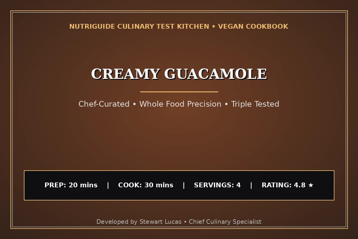Creamy Guacamole