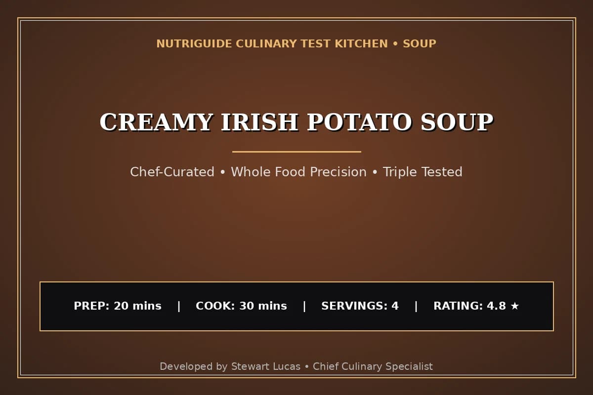 Creamy Irish Potato Soup