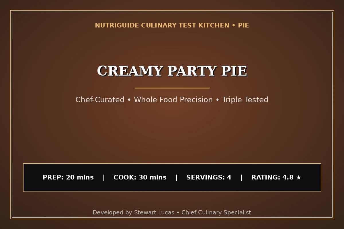 Creamy Party Pie