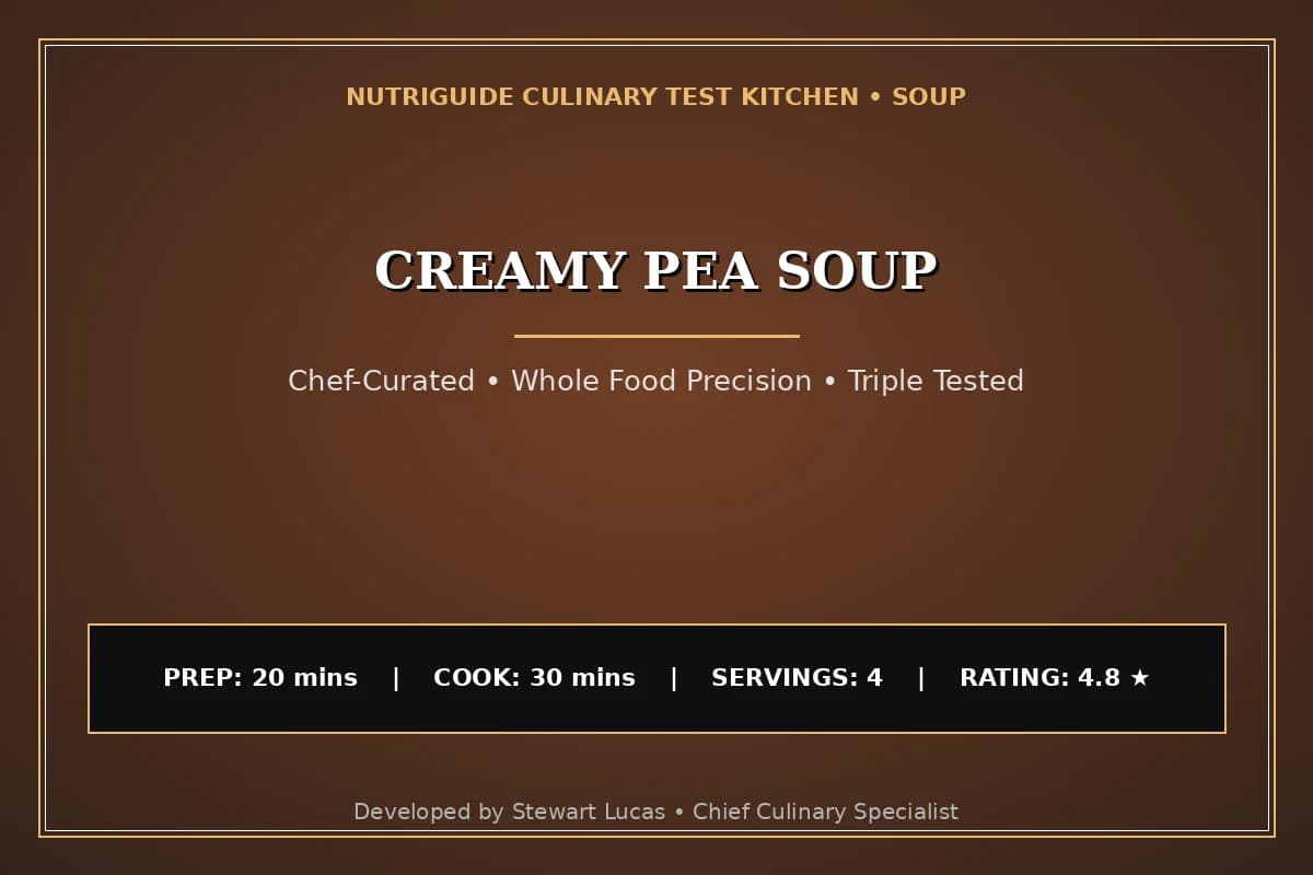 Creamy Pea Soup