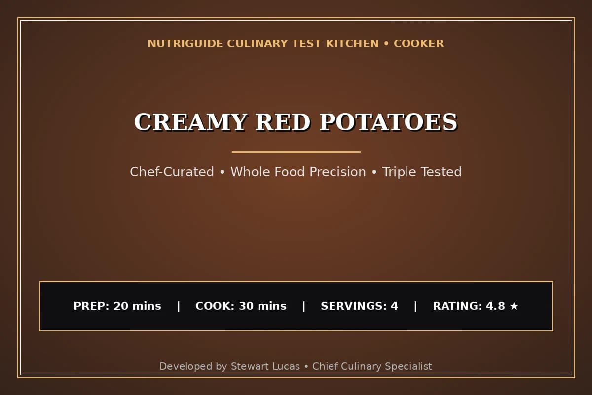 Creamy Red Potatoes