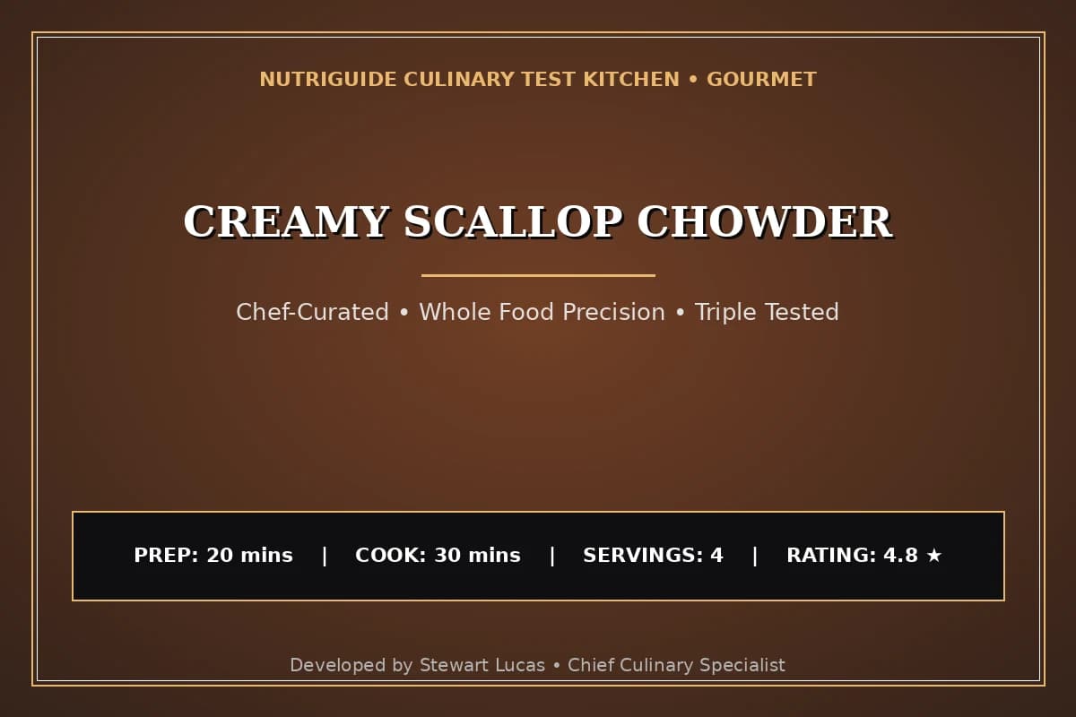 Creamy Scallop Chowder