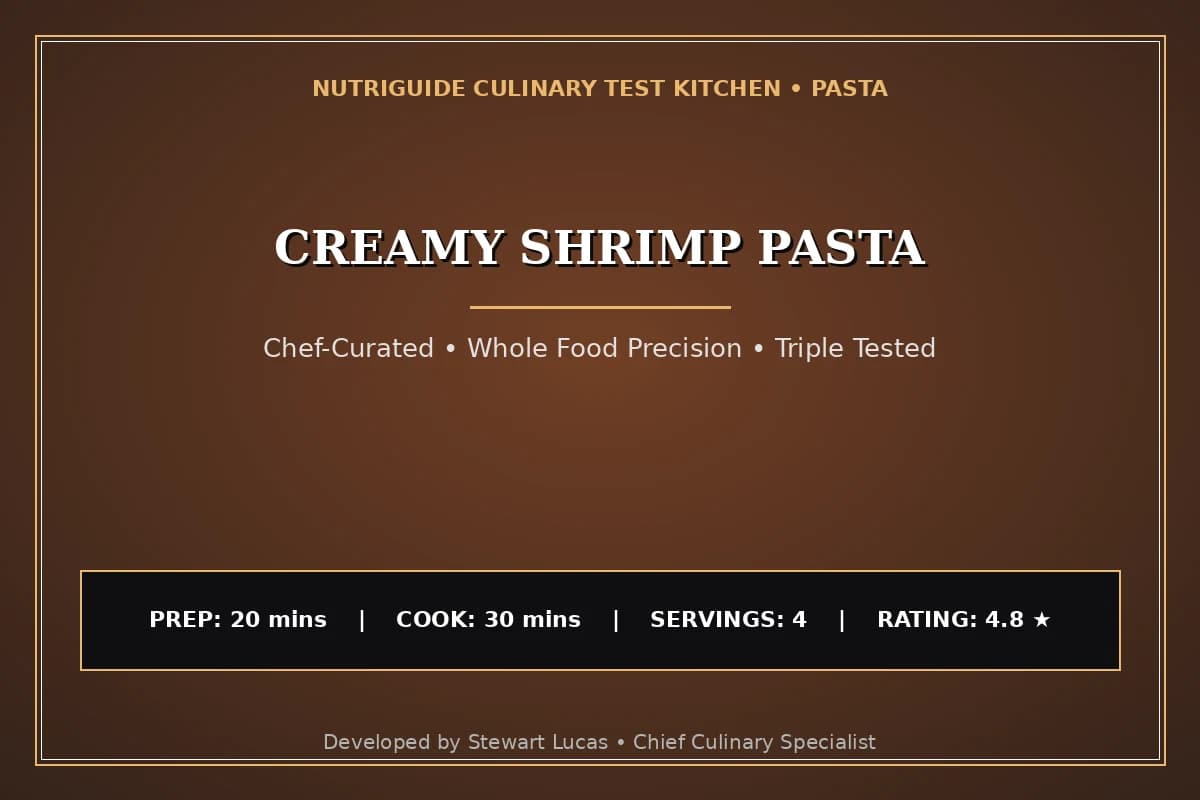 Creamy Shrimp Pasta