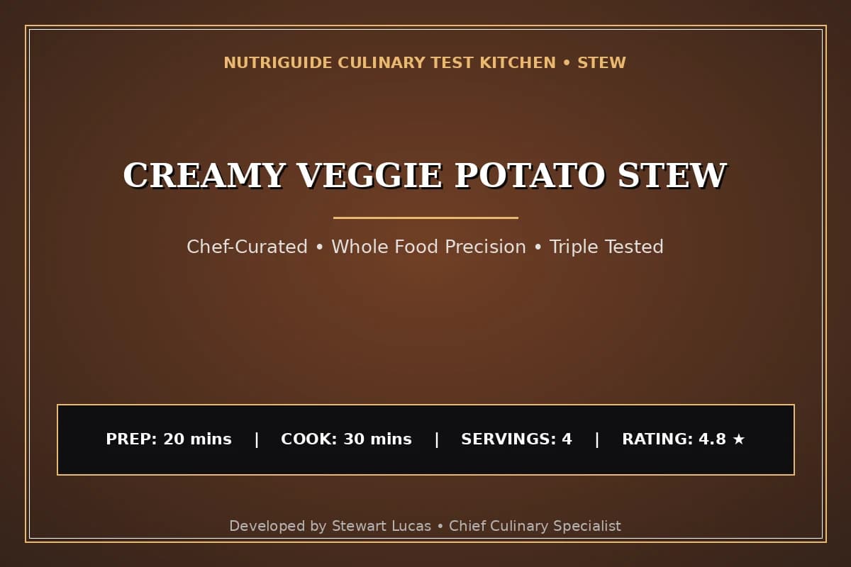 Creamy Veggie Potato Stew