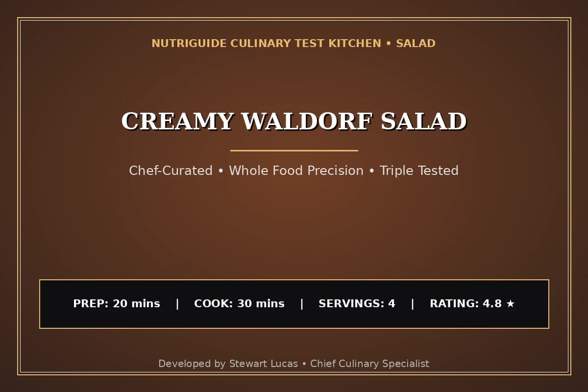 Creamy Waldorf Salad