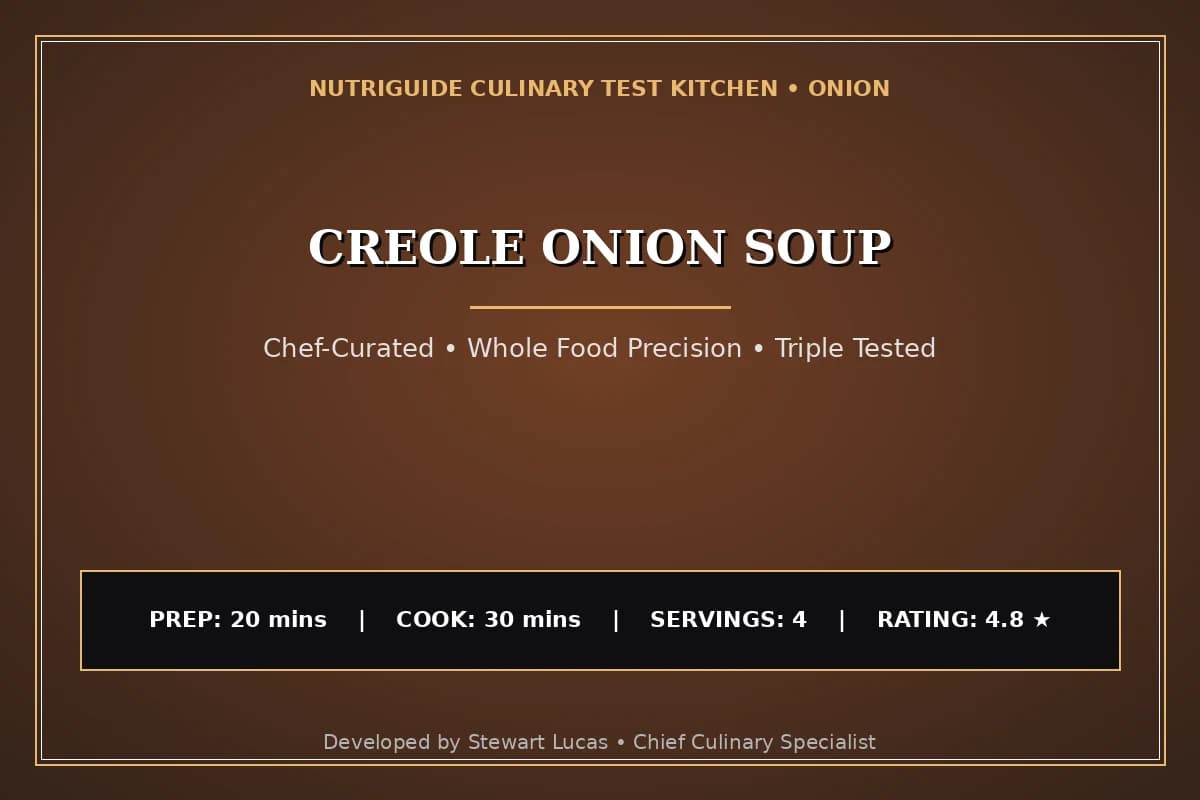 Creole Onion Soup