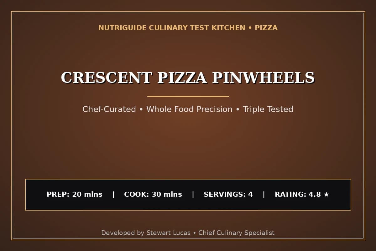 Crescent Pizza Pinwheels