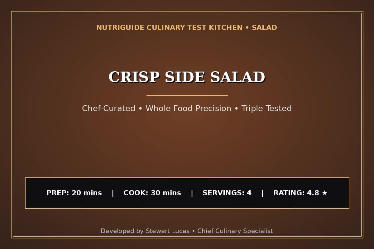 Crisp Side Salad