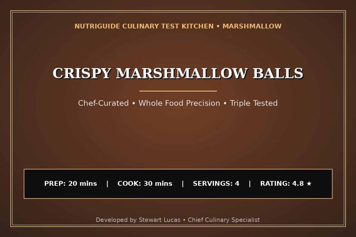 Crispy Marshmallow Balls