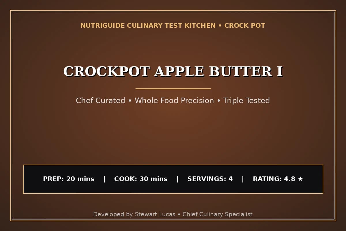 Crockpot Apple Butter I