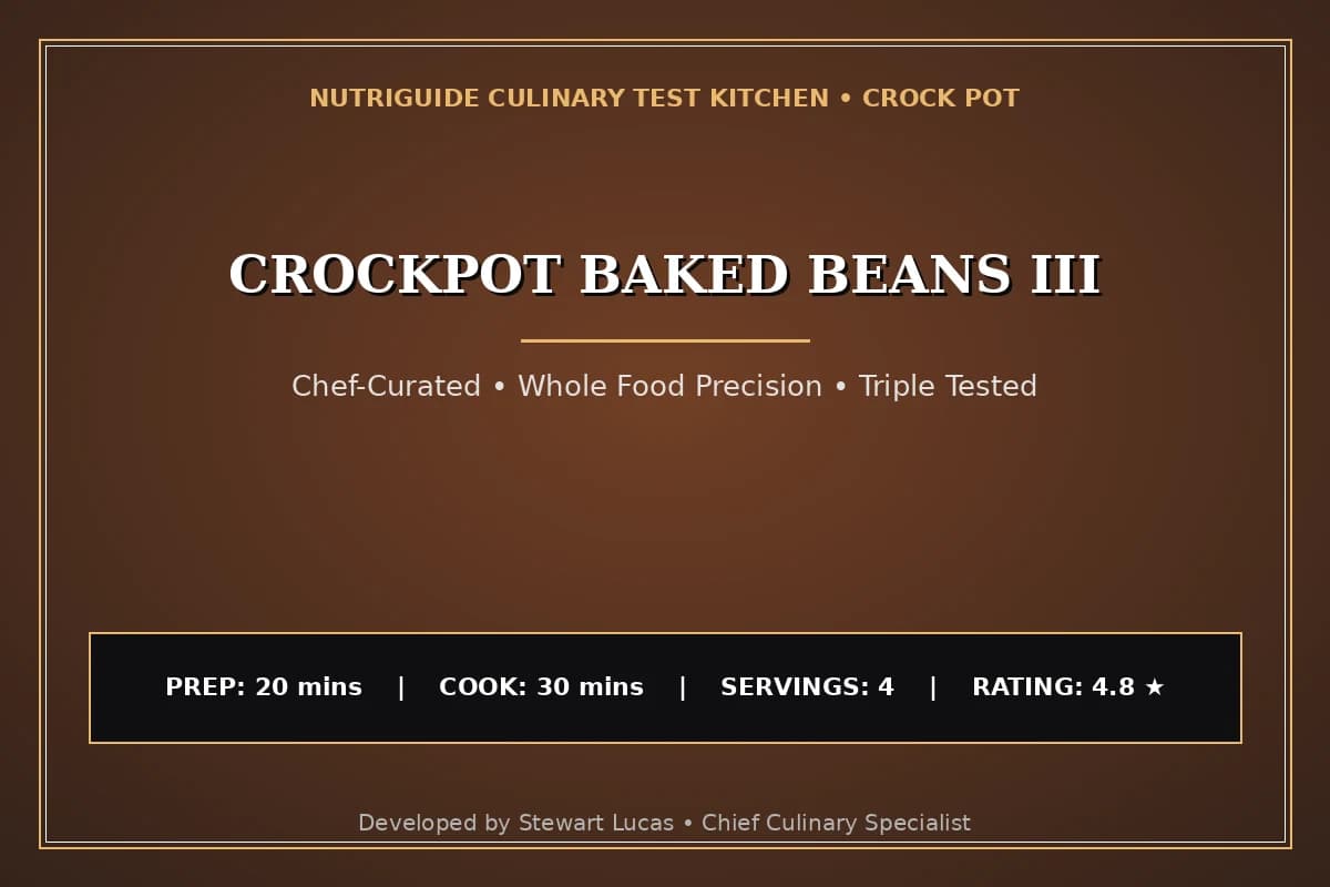 Crockpot Baked Beans Iii