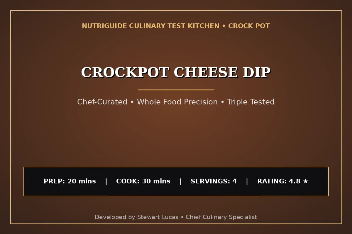 Crockpot Cheese Dip