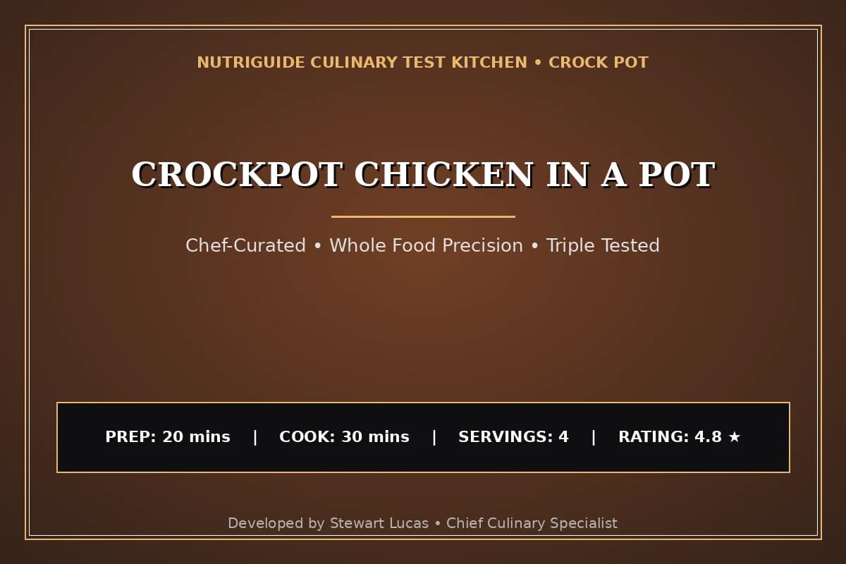 Crockpot Chicken In A Pot
