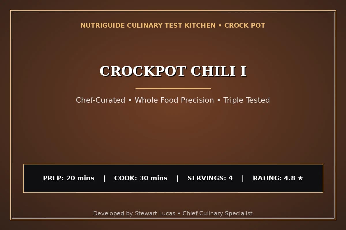 Crockpot Chili I