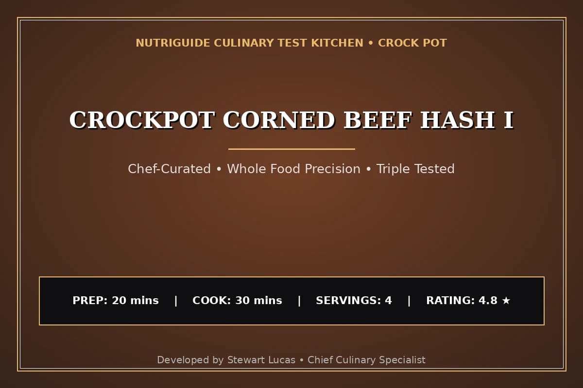 Crockpot Corned Beef Hash I