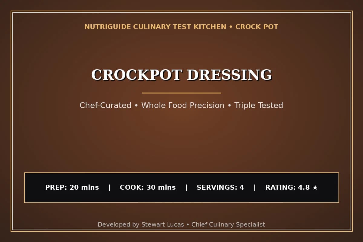 Crockpot Dressing