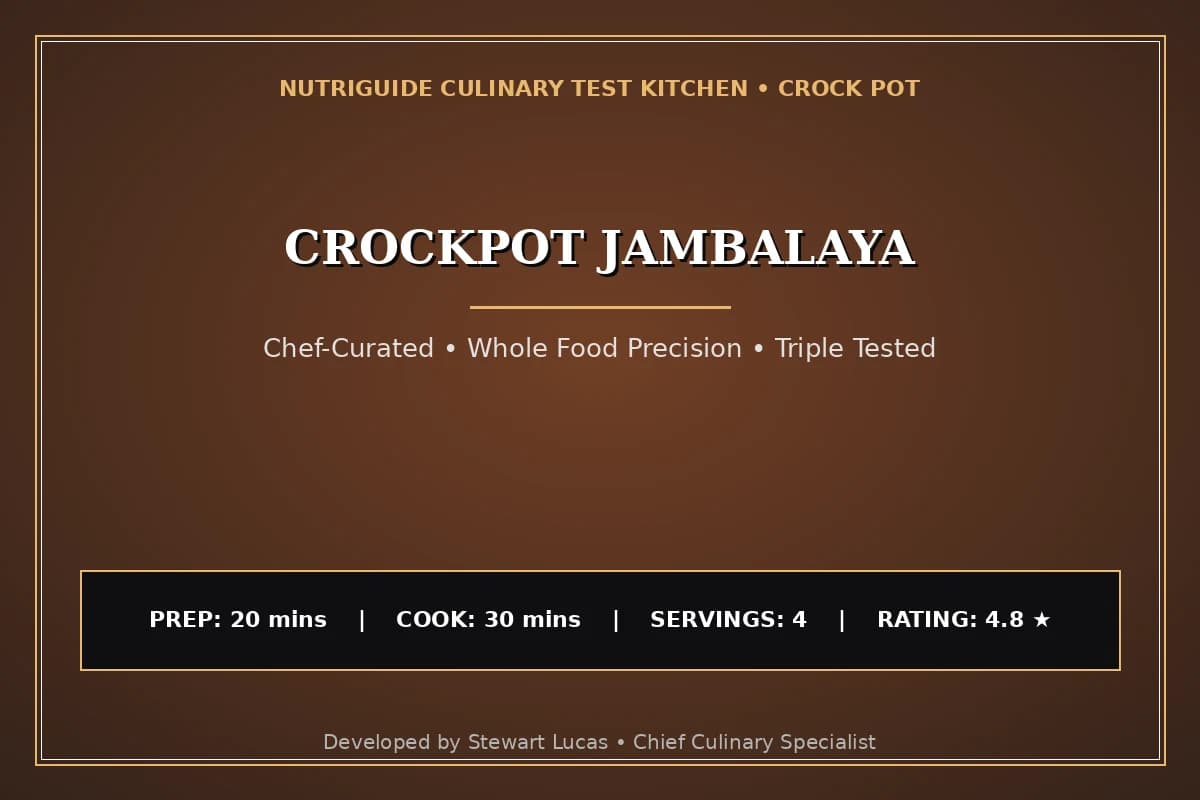 Crockpot Jambalaya