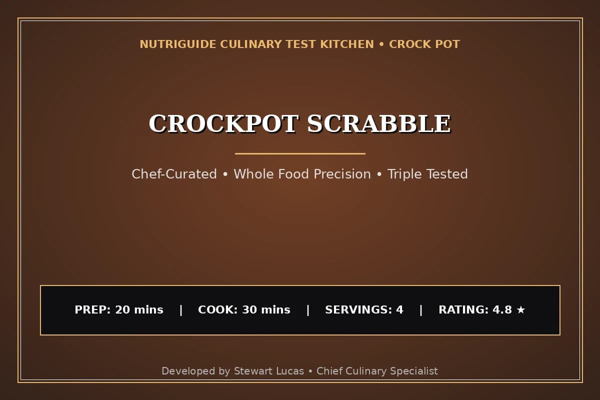 Crockpot Scrabble