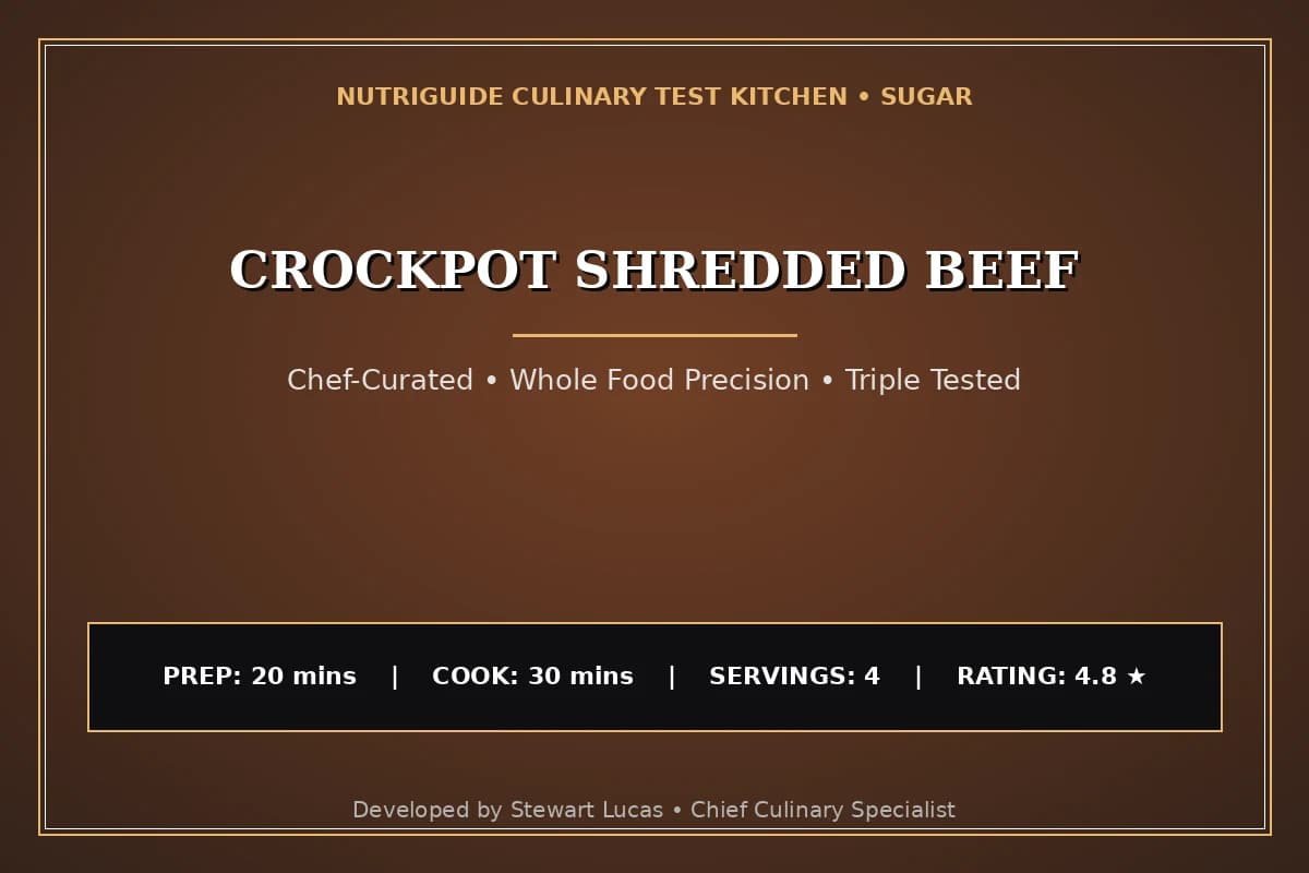 Crockpot Shredded Beef