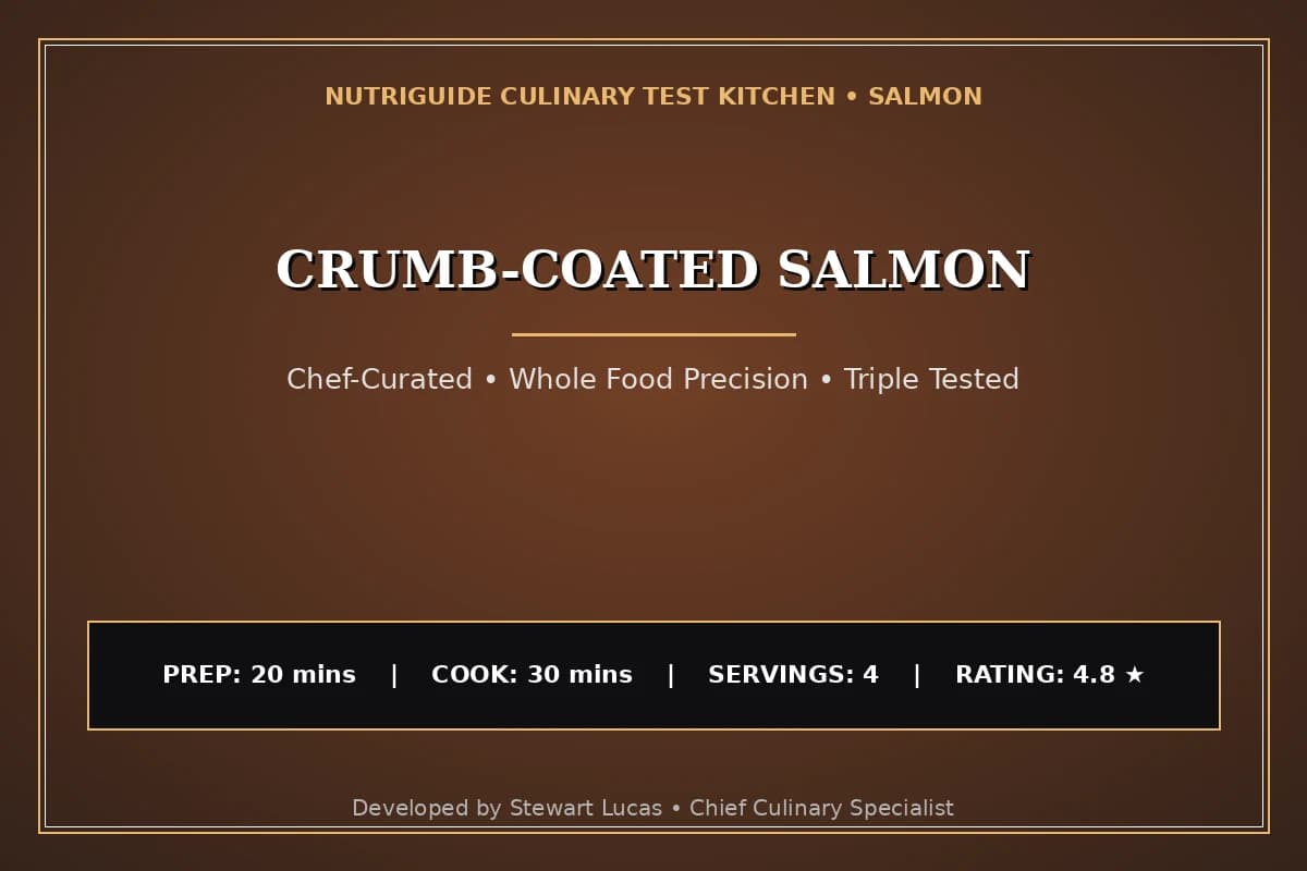 Crumb-Coated Salmon