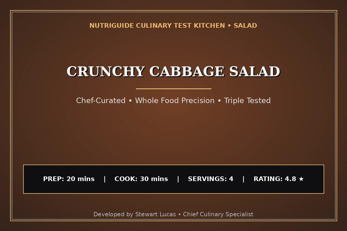 Crunchy Cabbage Salad