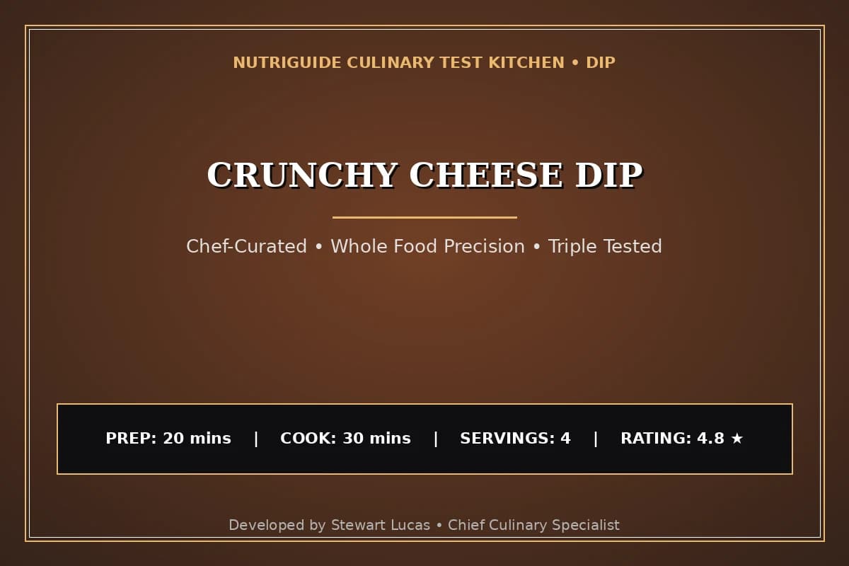 Crunchy Cheese Dip