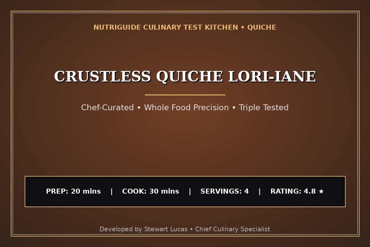 Crustless Quiche Lori-Iane