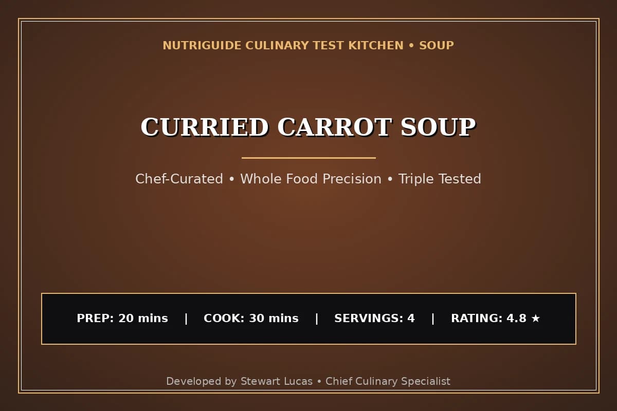 Curried Carrot Soup