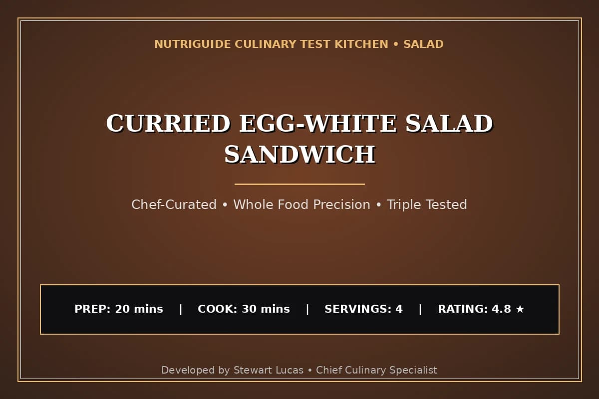 Curried Egg-White Salad Sandwich
