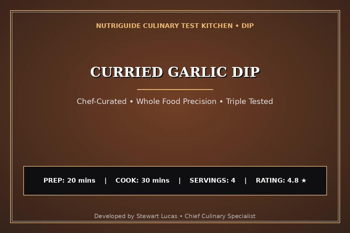 Curried Garlic Dip