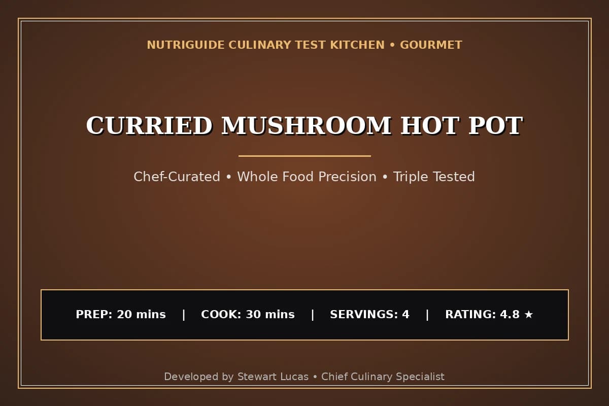 Curried Mushroom Hot Pot