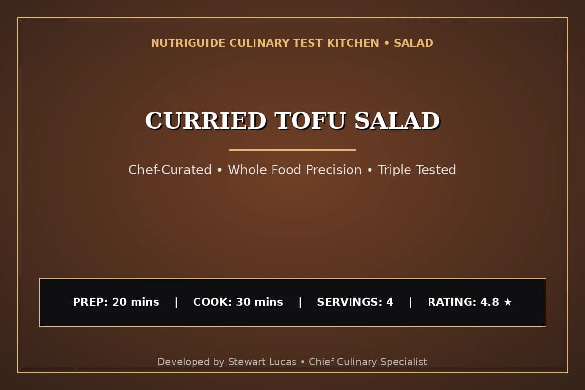 Curried Tofu Salad