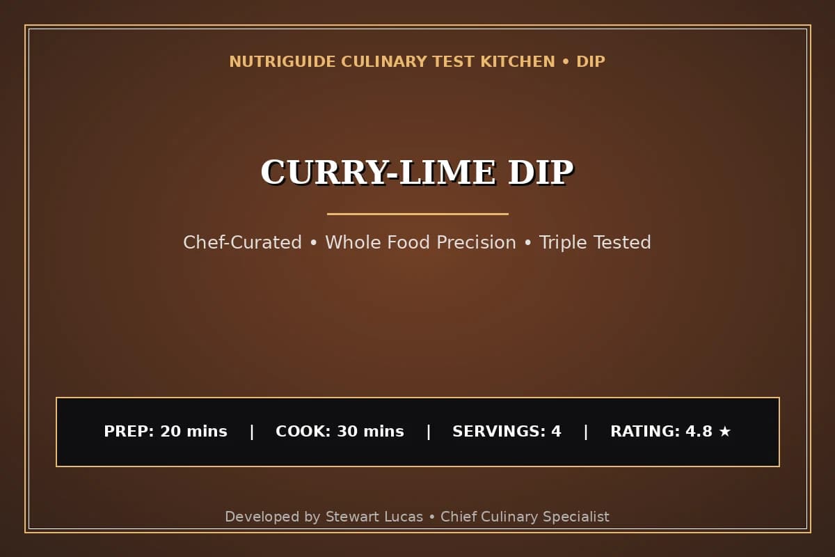Curry-Lime Dip